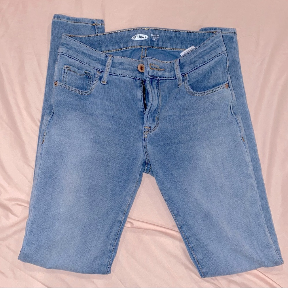 Old Navy Jeans Super Skinny Rockstar Size 0